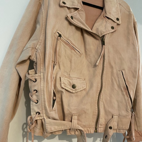 Free People Biker Jacket - Picture 3 of 10